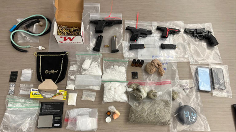Man faces multiple felony charges after police chase, narcotics found