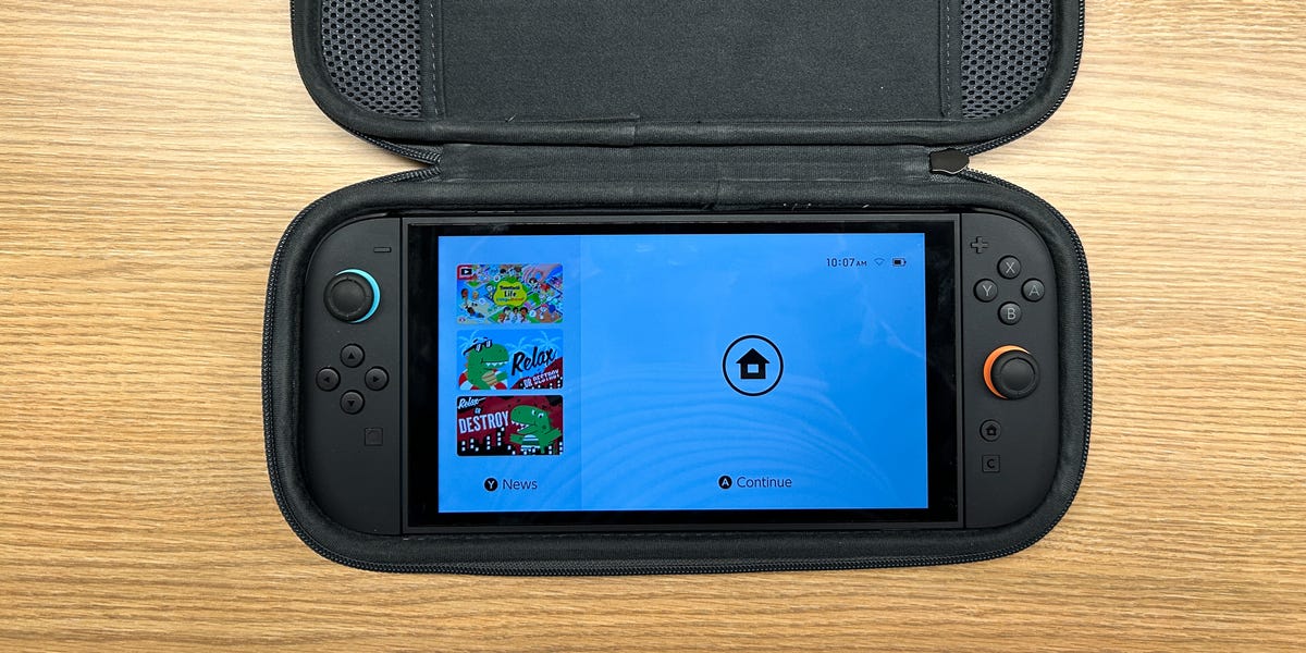 I bought this Switch 2 carrying case last year, and my console is still ...