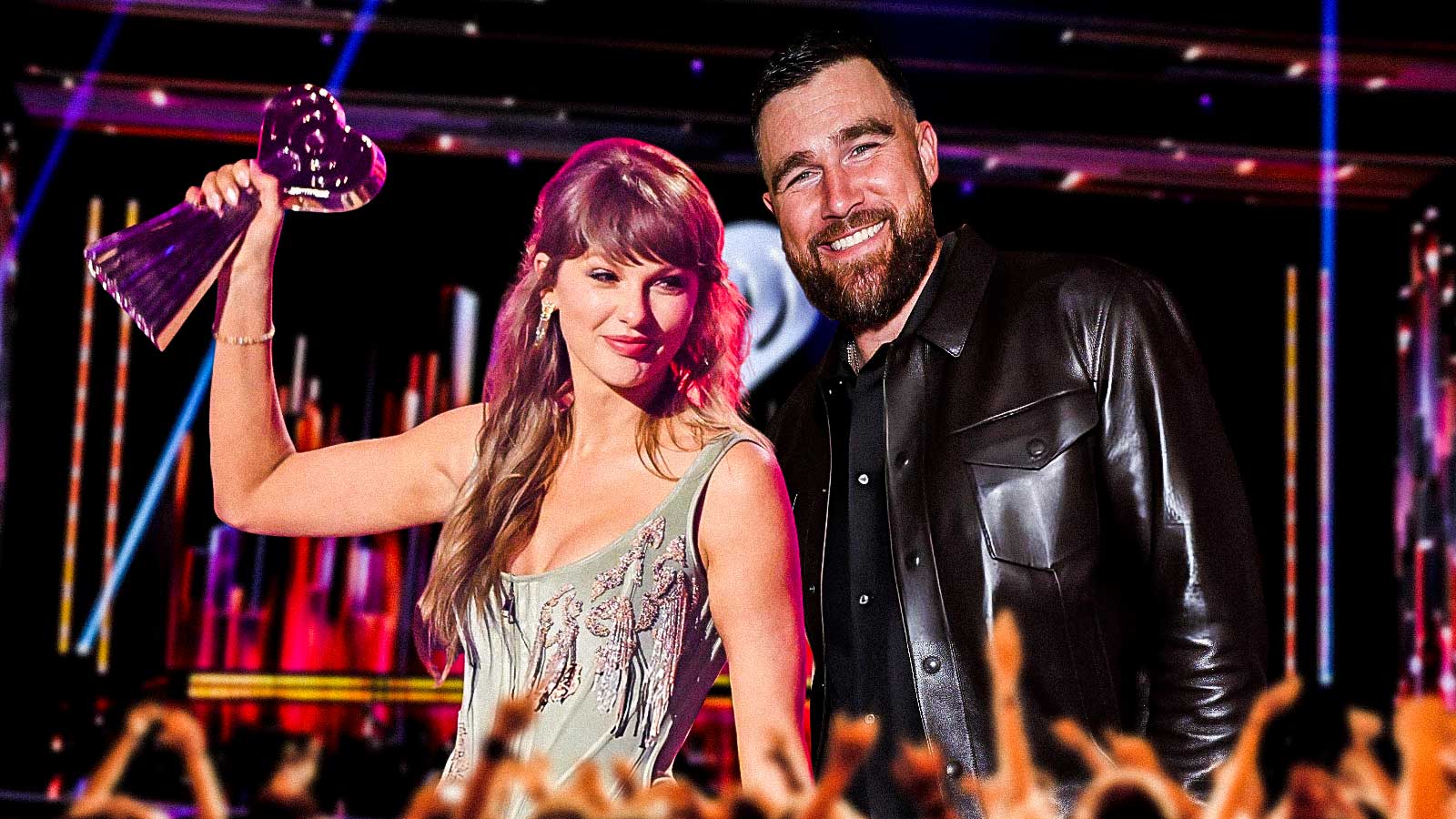 Taylor Swift gives heartfelt shoutout to Travis Kelce during ...