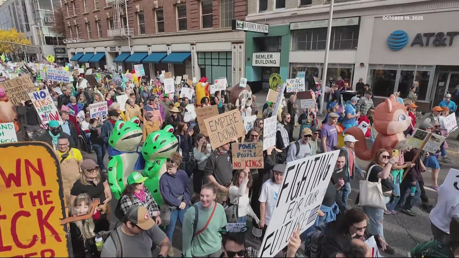 No Kings protest expected to draw thousands to downtown Portland