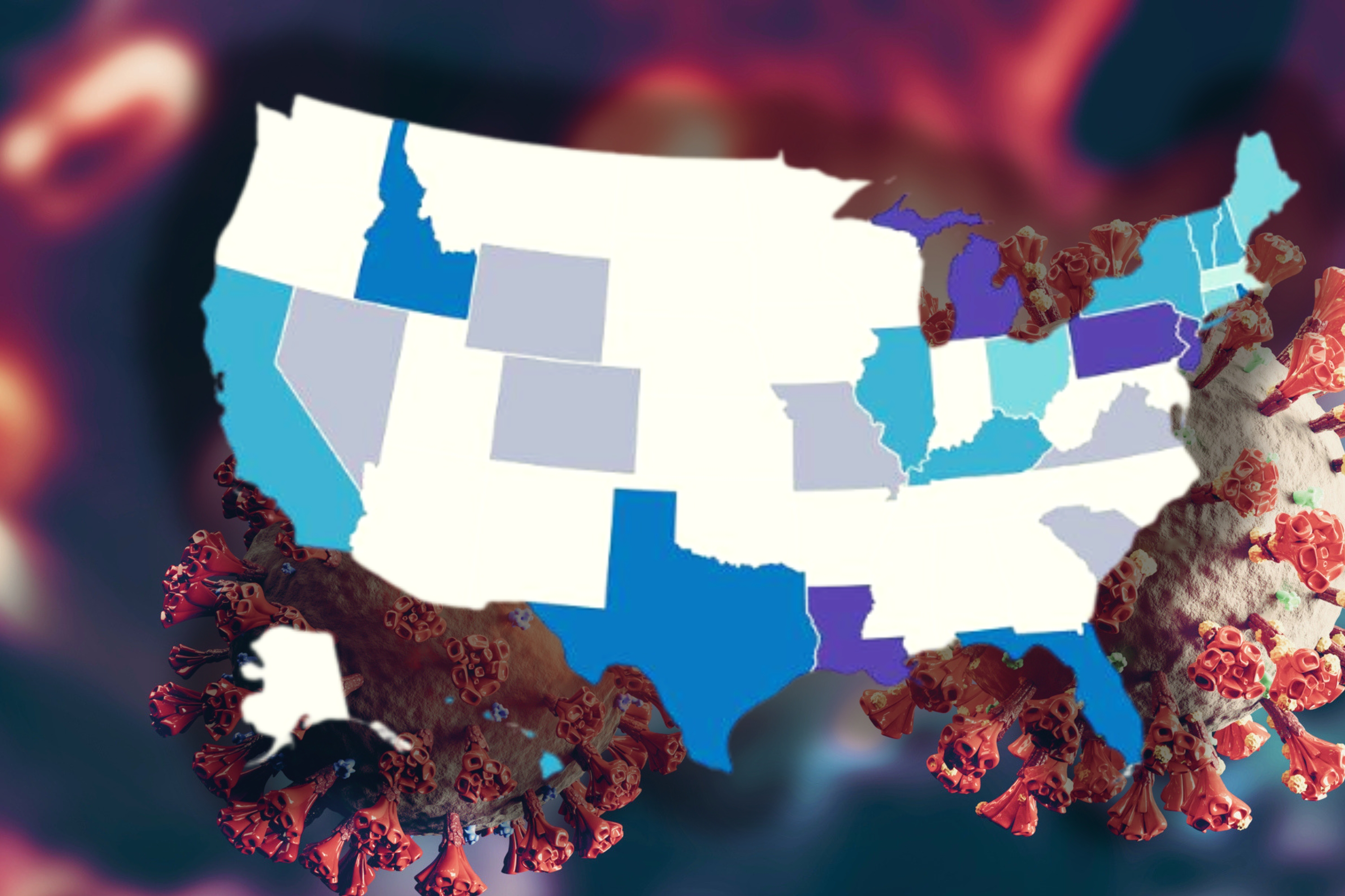 Map shows new COVID variant BA.3.2 spread across US<br><br>