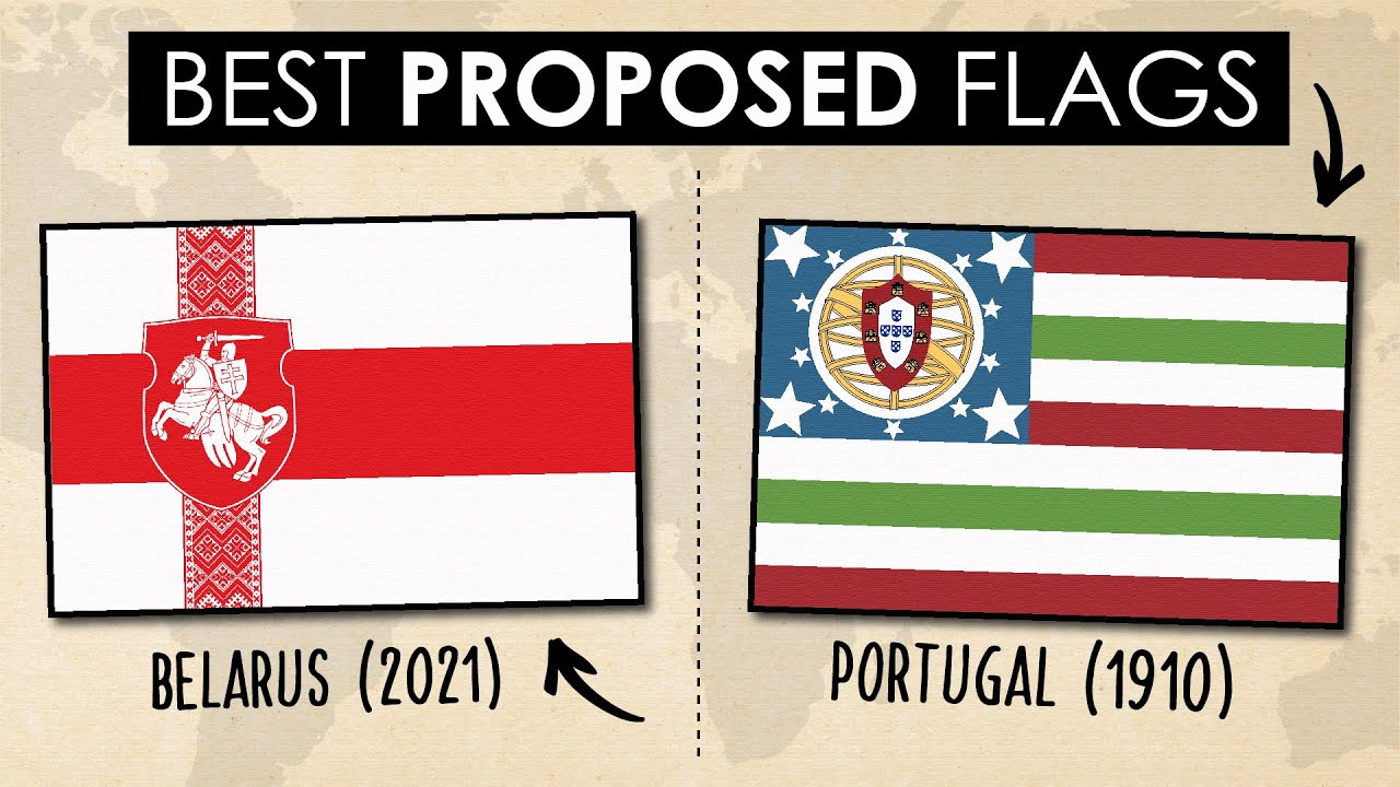 The best proposed flags that countries didn't use