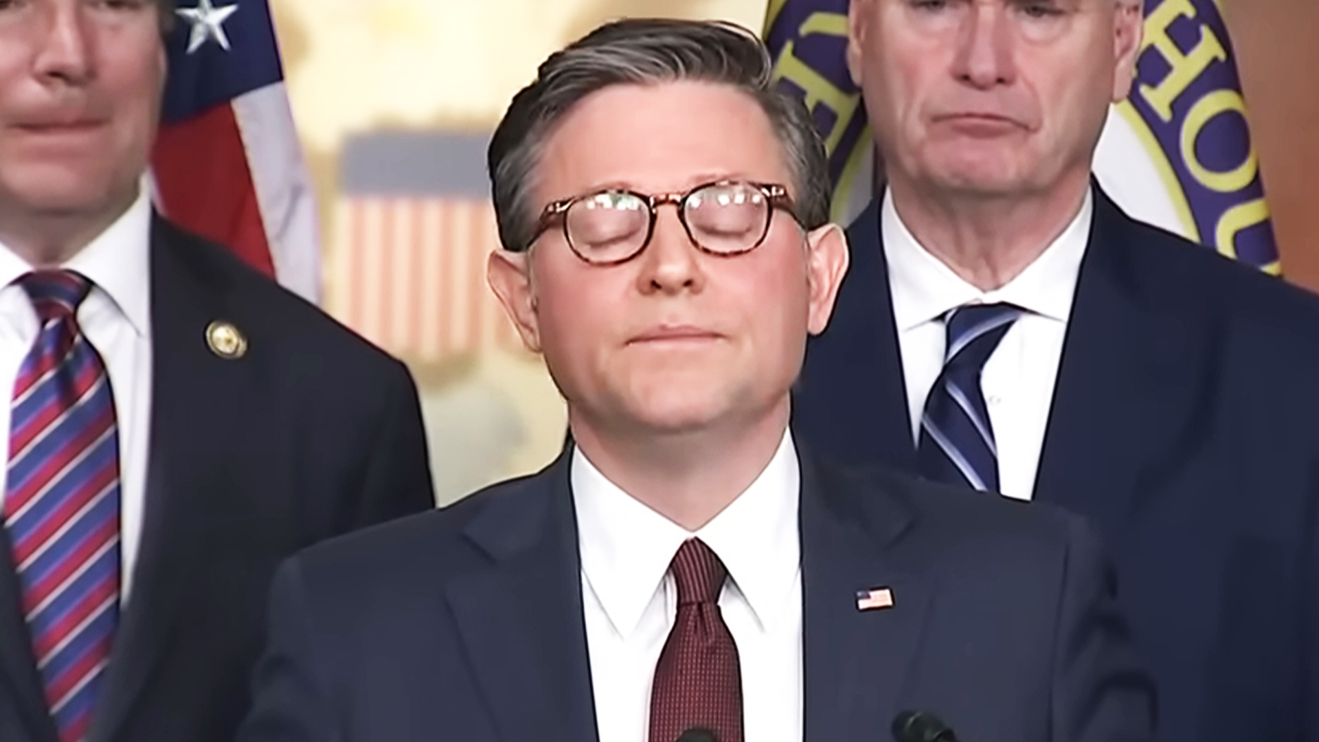 Mike Johnson struggles to explain Trump rejecting shutdown deal