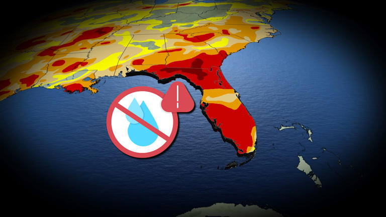 Water restrictions issued in Florida as extreme drought worsens