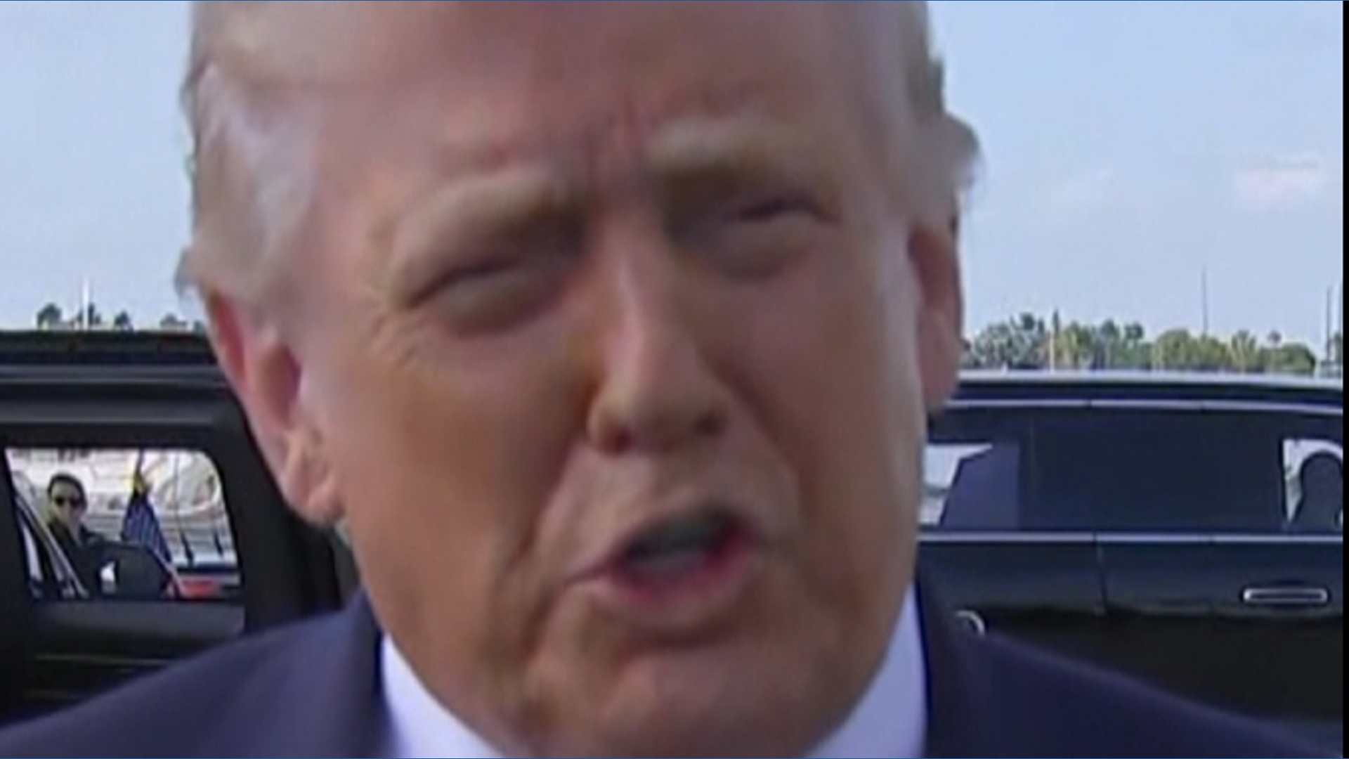 President Donald Trump addresses House GOP rejection of Senate DHS ...