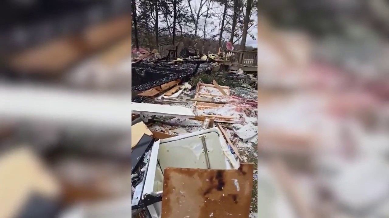 Woman survives house explosion