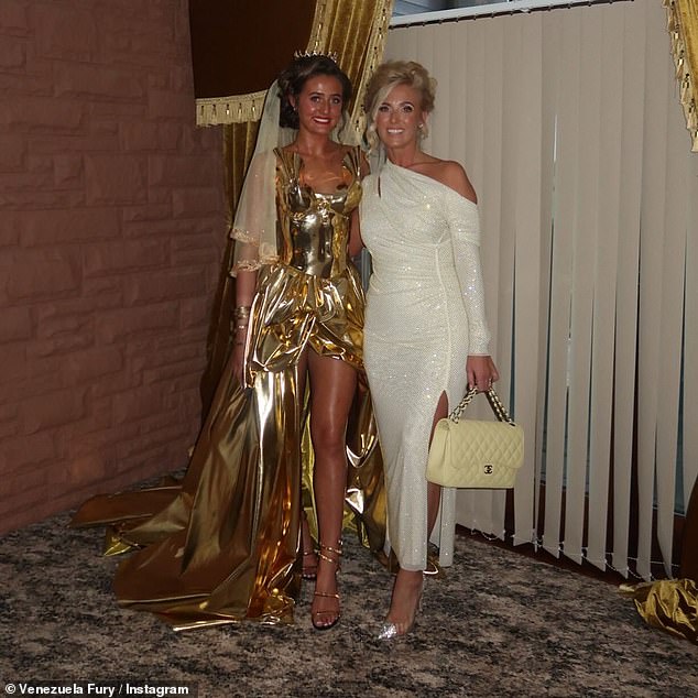 Venezuela Fury's hen do dress designer reveals mum Paris' demands
