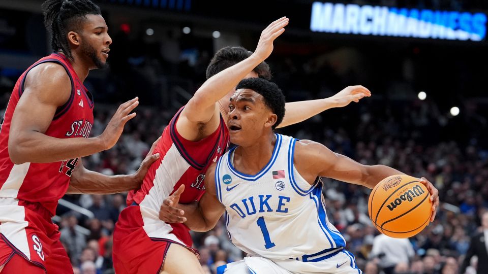 Caleb Foster 'had no business' being in Duke’s Sweet 16 game with a ...