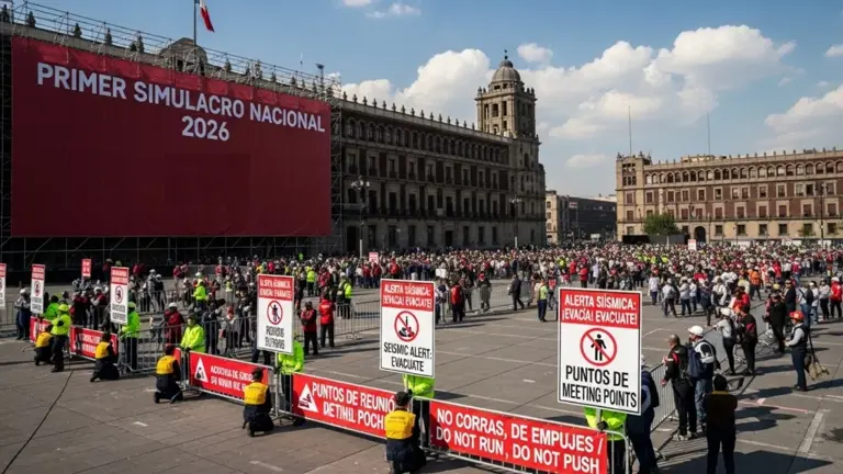 Primer simulacro nacional 2026 en México: fecha, hora y qué hacer ante ...