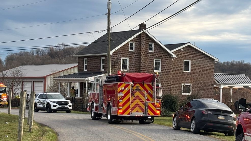 1 dead after car crashes into home, catches on fire in Lancaster County