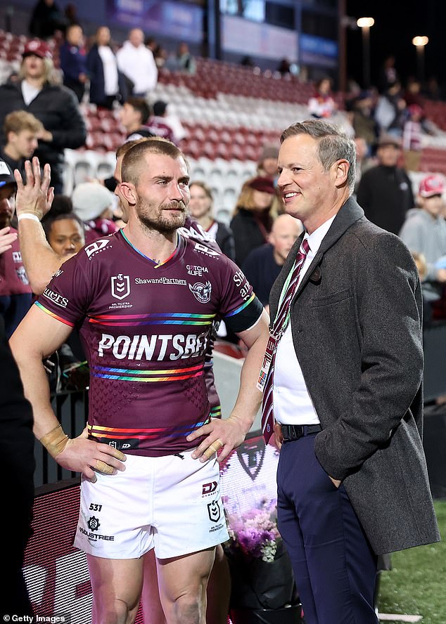 Fans react as Manly appoint shock replacement for sacked coach Anthony ...