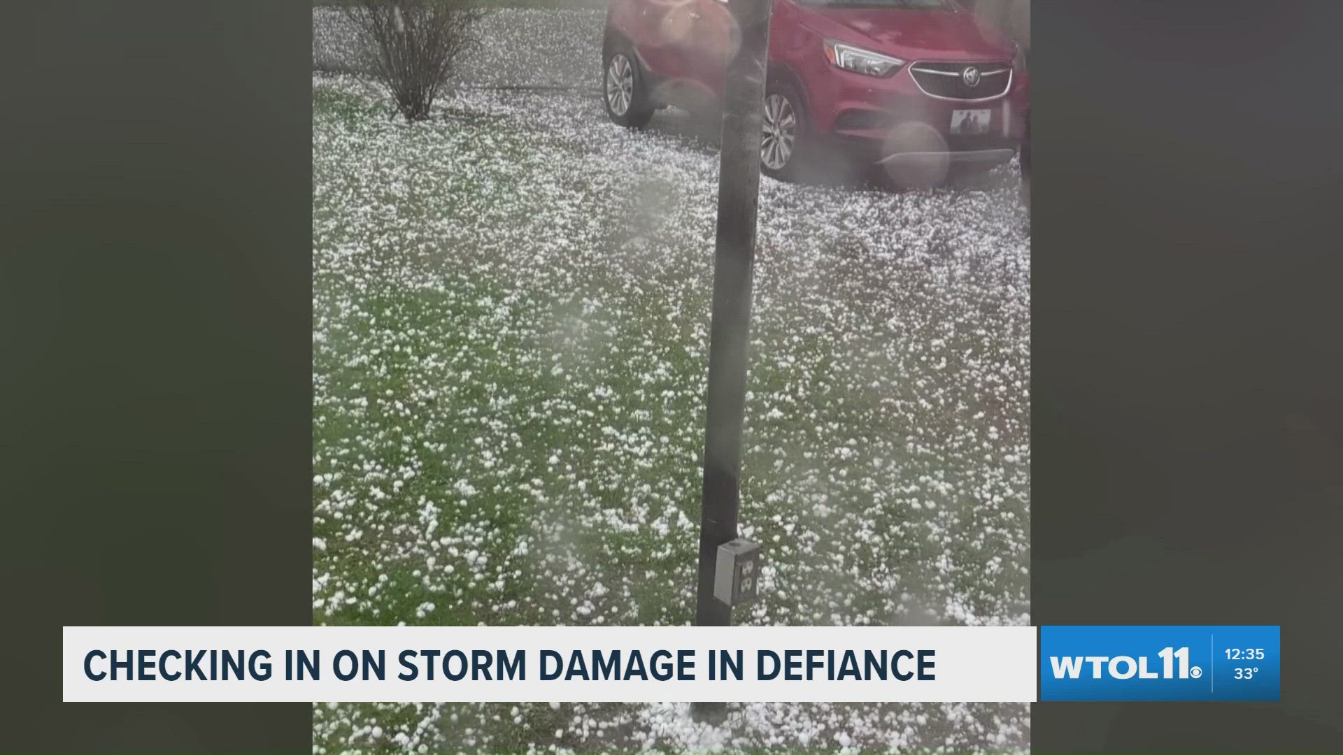 Tracking storm damage in Bryan, Ohio<br>