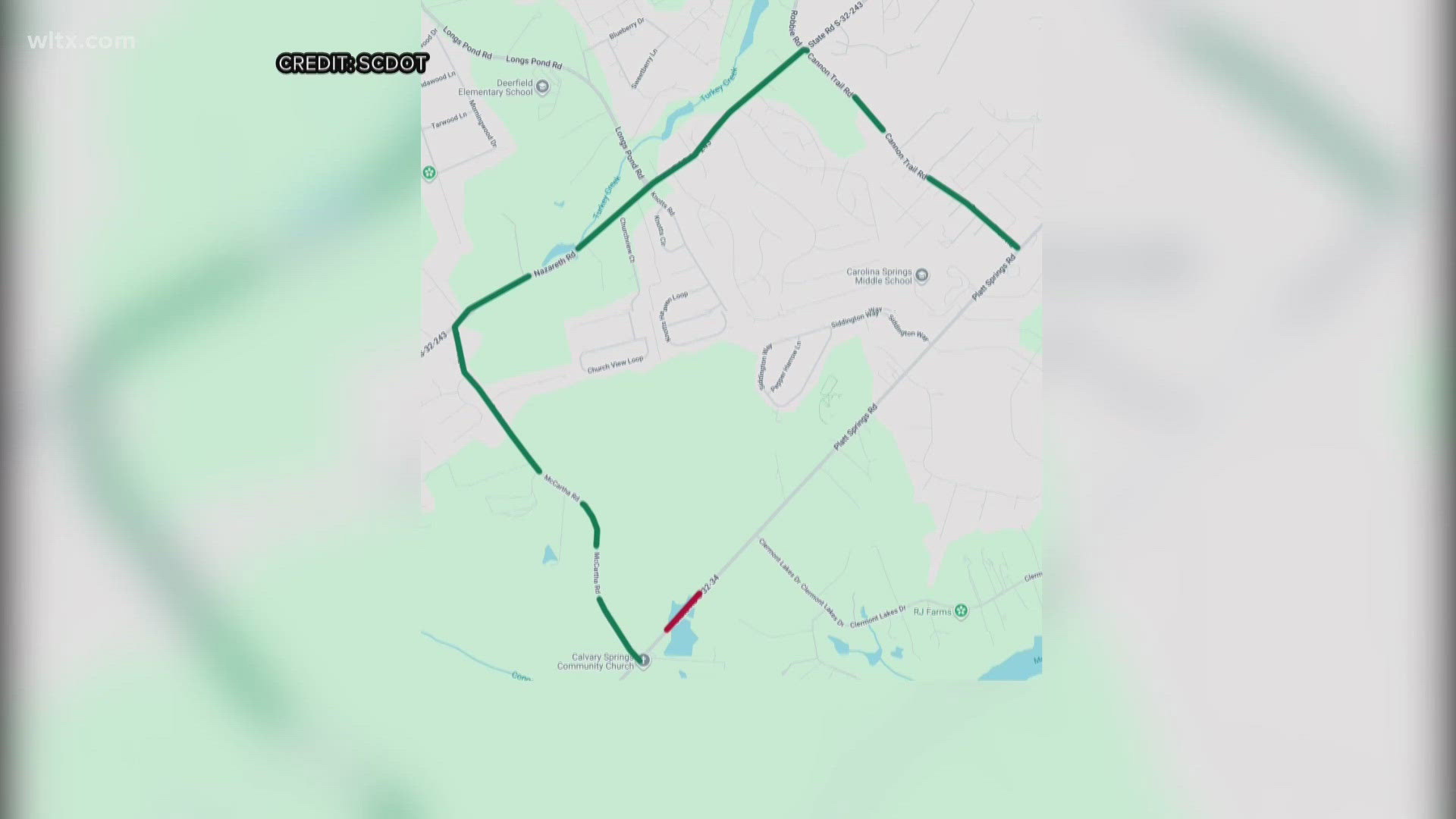 Platt Springs Road to close for pipe repair in Lexington County
