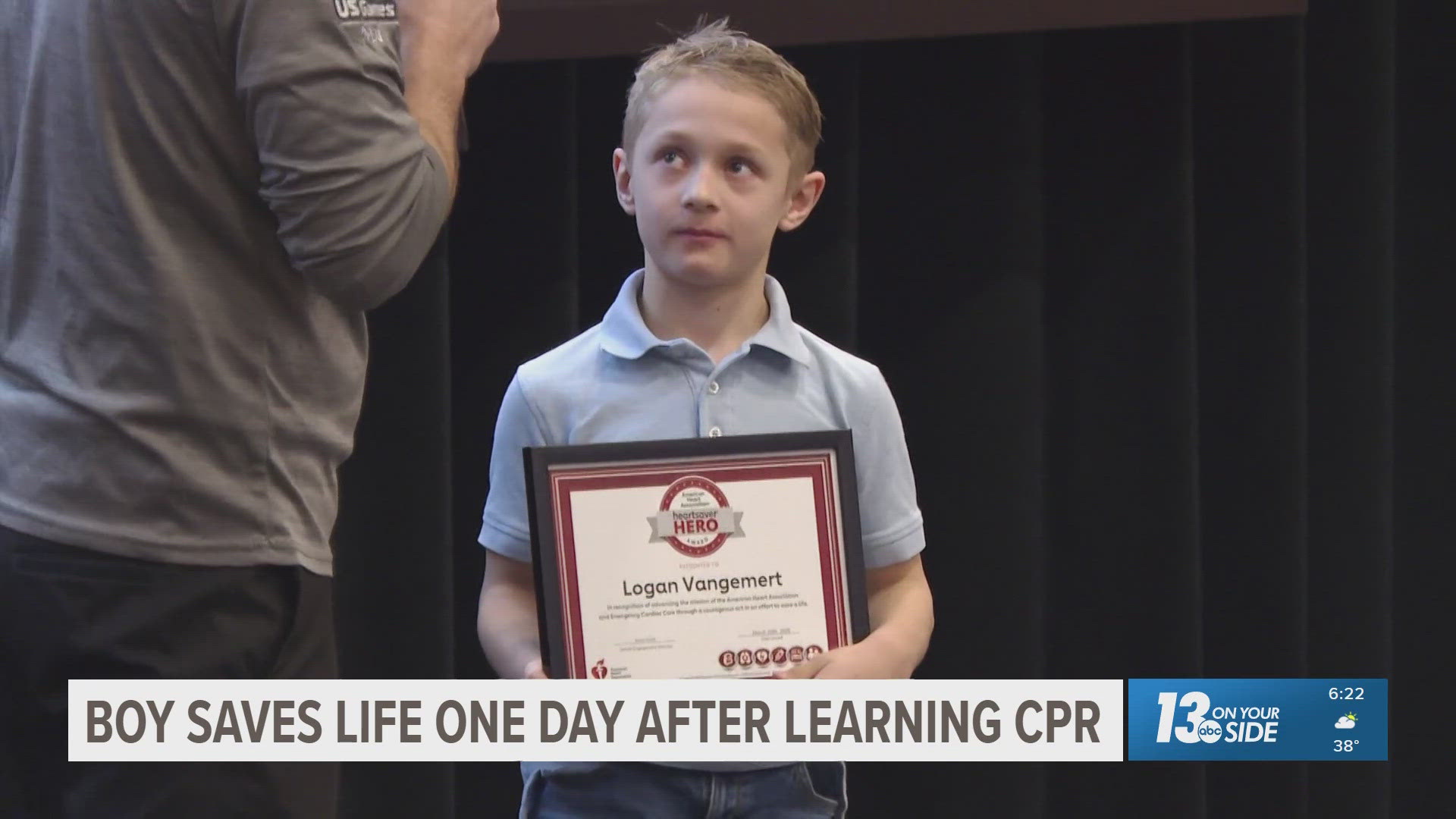 Michigan boy, 9, learns CPR one day, saves man's life the next