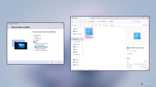 Windows 11 Rectify11 screenshots