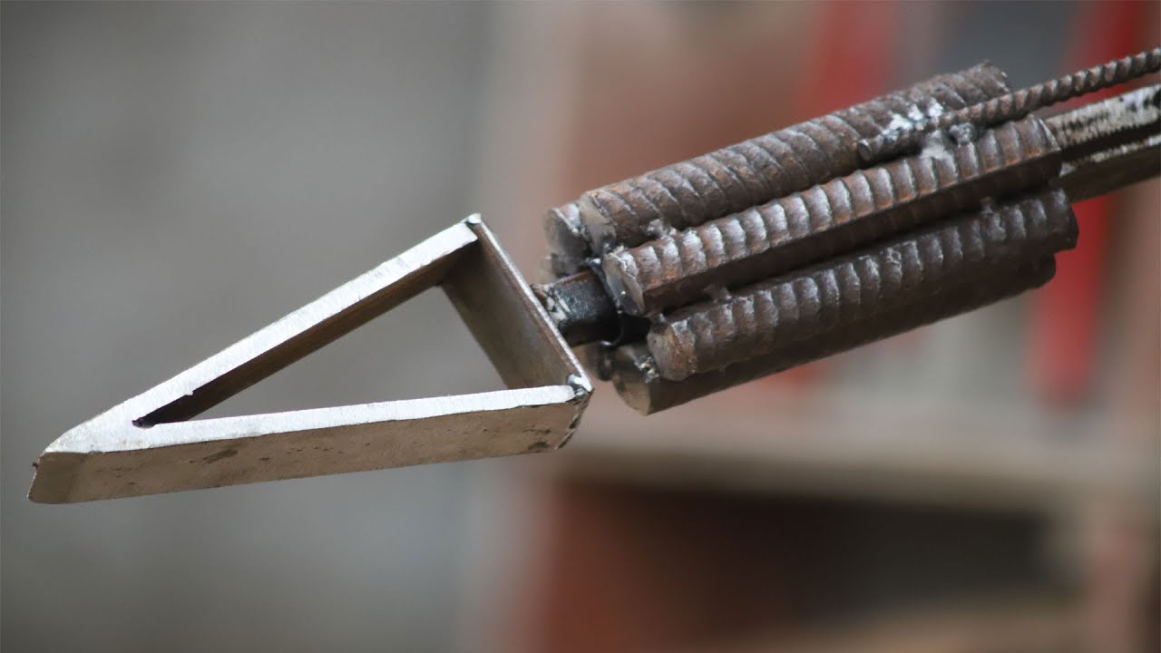DIY slide hammer log splitter: Build your own firewood splitting tool!