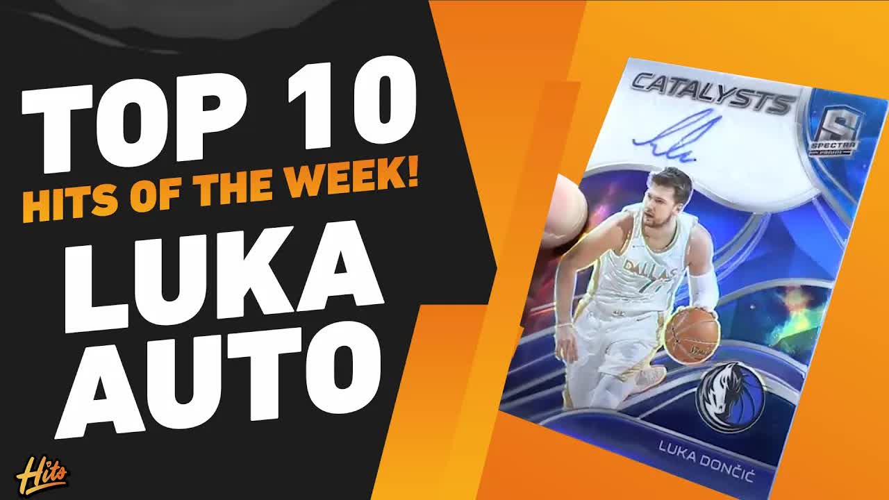 top 10 sports card pulls: luka doncic, kevin durant, jamarr chase!