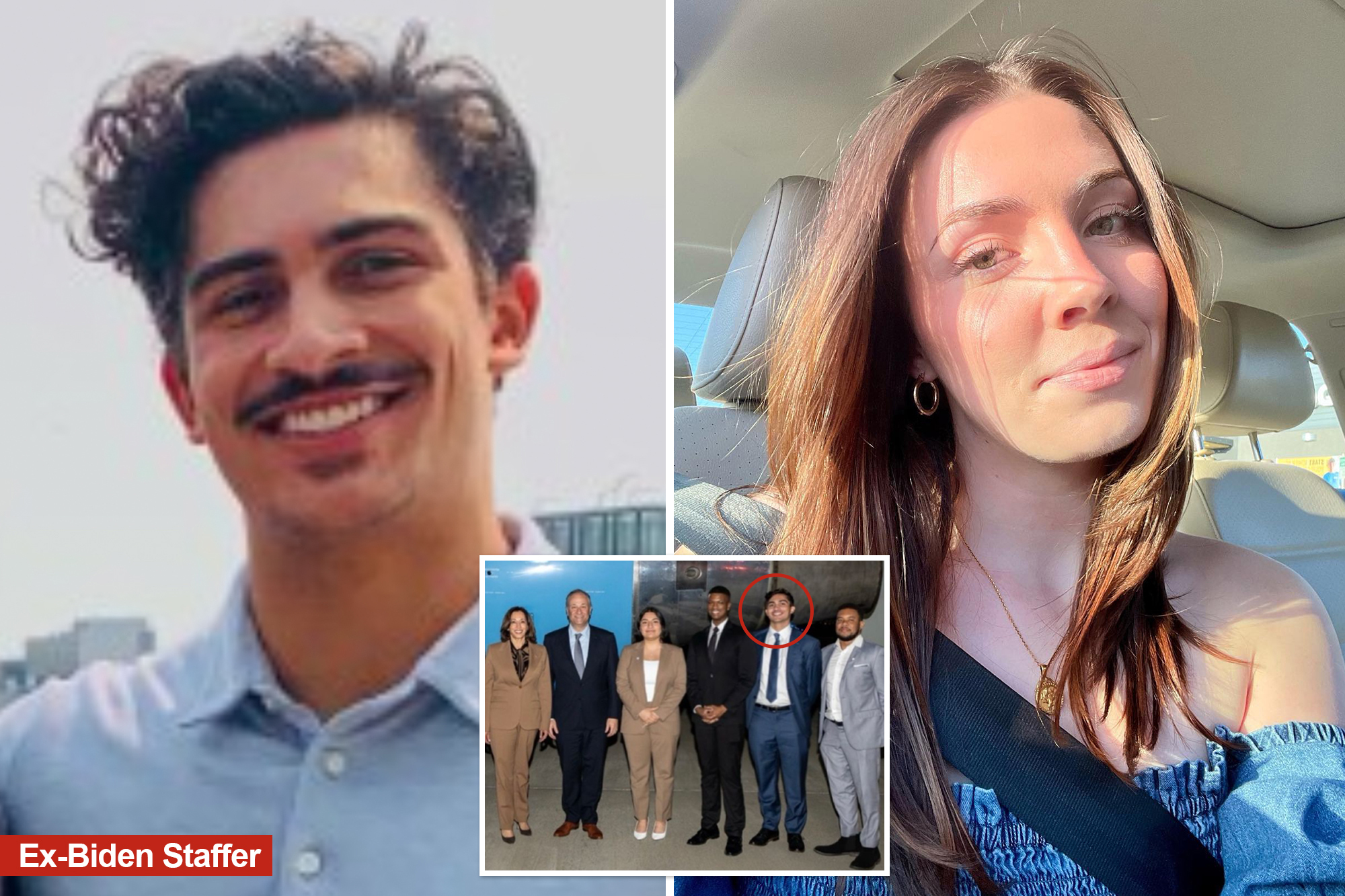 Ex-Biden staffer who posed for Kamala Harris pic busted in grisly San ...