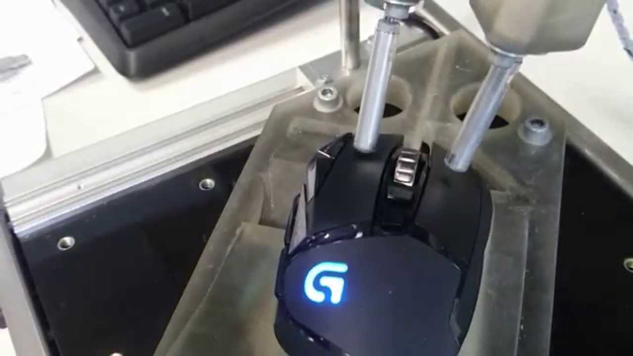 Logitech G50w mouse stress testing