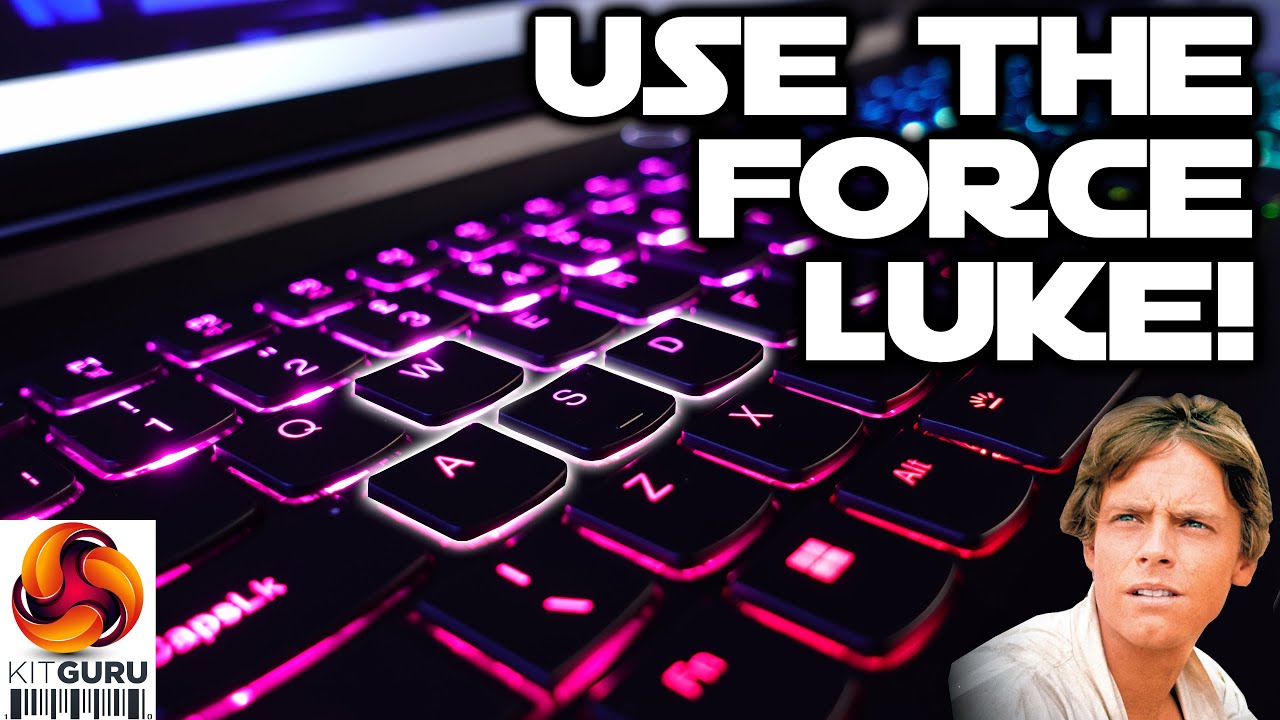 This laptop has force-sensitive keys... Peratech hands-on!