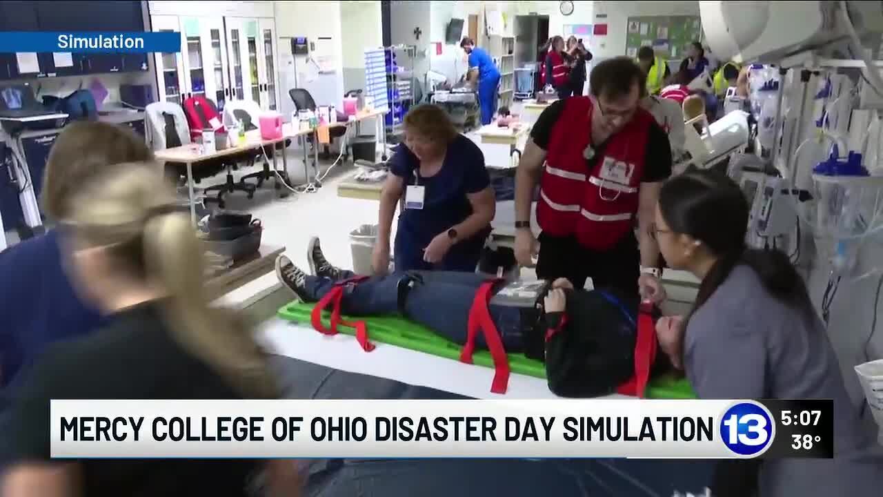 Mercy College of Ohio holds spring disaster simulation for healthcare ...