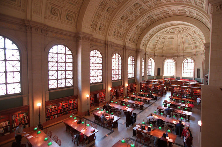 The Boston Public Library is the star of Kate Quinn’s latest NYT bestseller