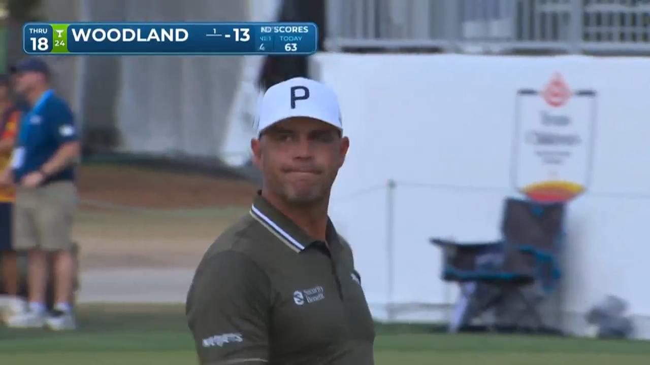 Gary Woodland leads after two rounds at Houston Open