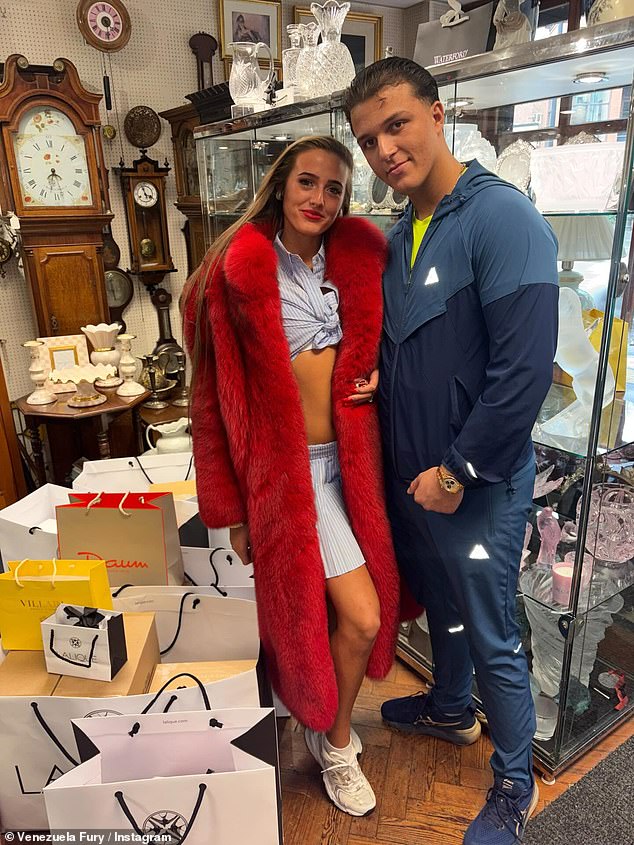 Venezuela Fury's hen do dress designer reveals mum Paris' demands