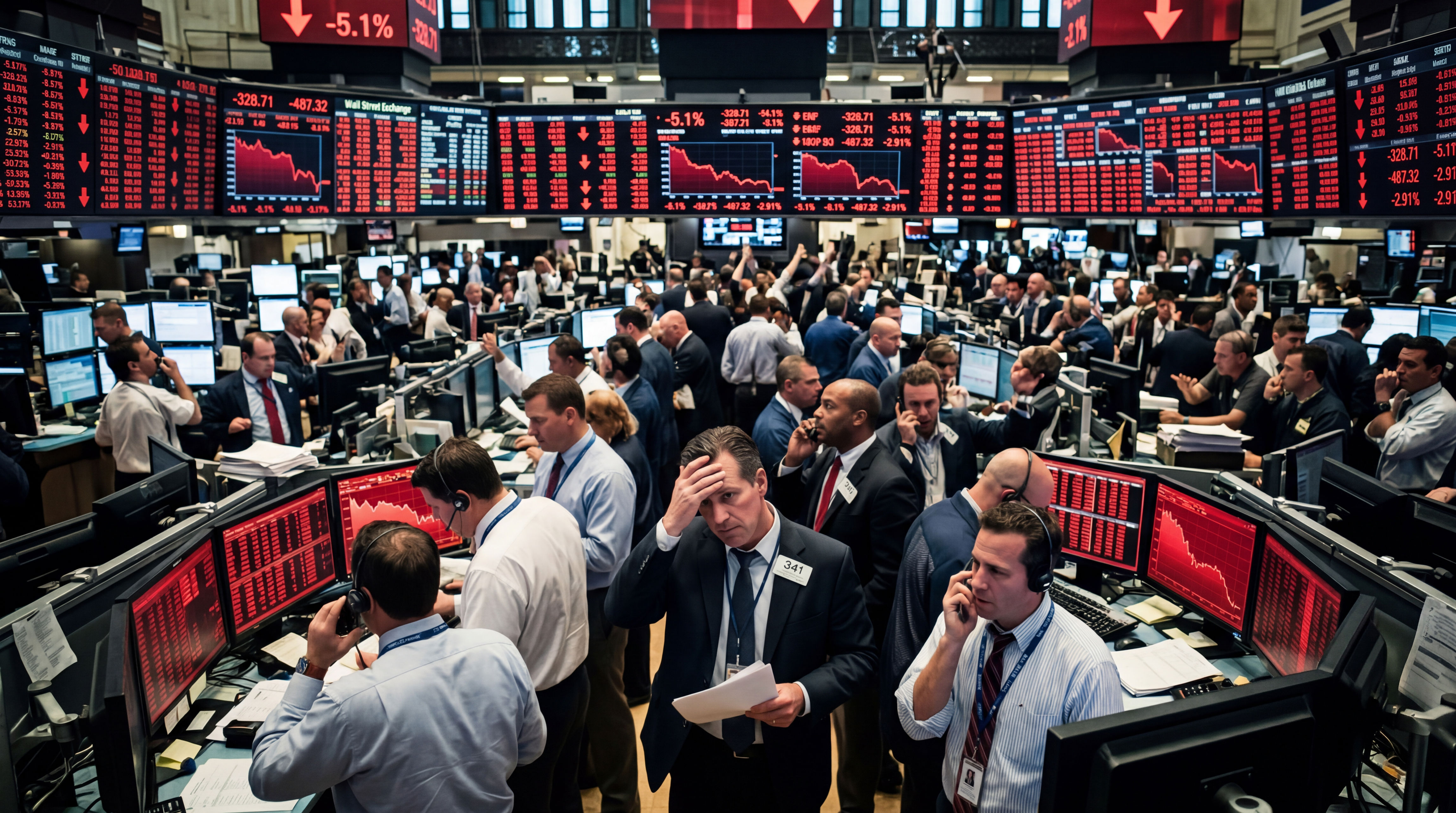 Dow plunges 800 points as Iran war pushes two indexes into correction ...