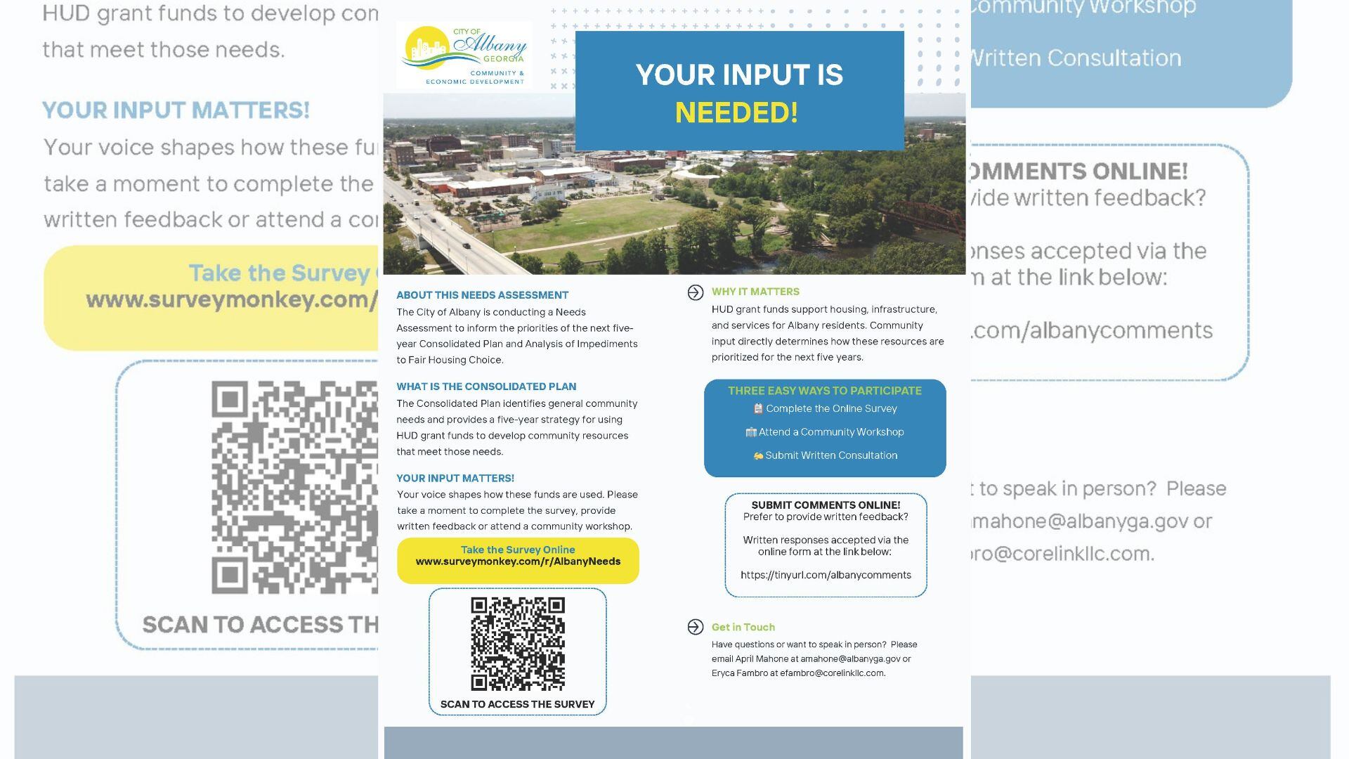 City of Albany launches community needs assessment; residents ...