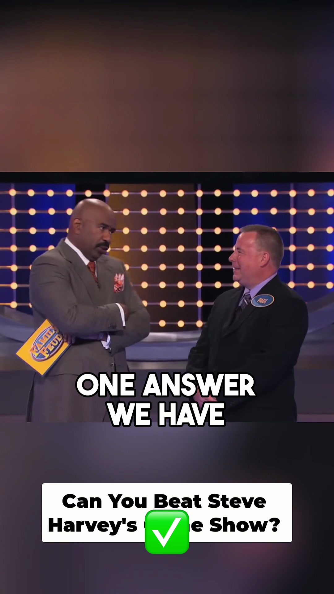 Epic fast money fail has Steve Harvey loving it on Family Feud