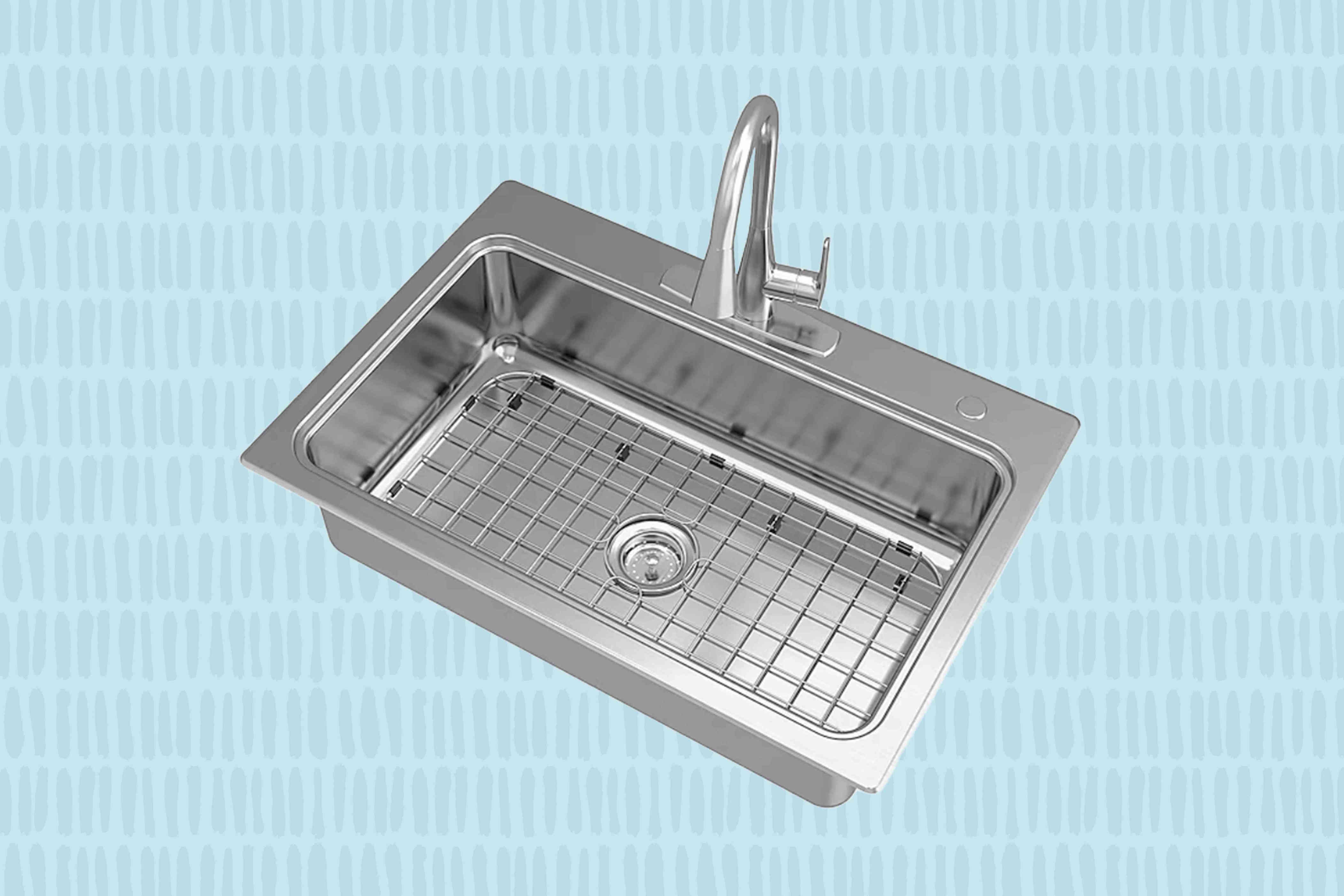 kitchen sink square shape        <h3 class=