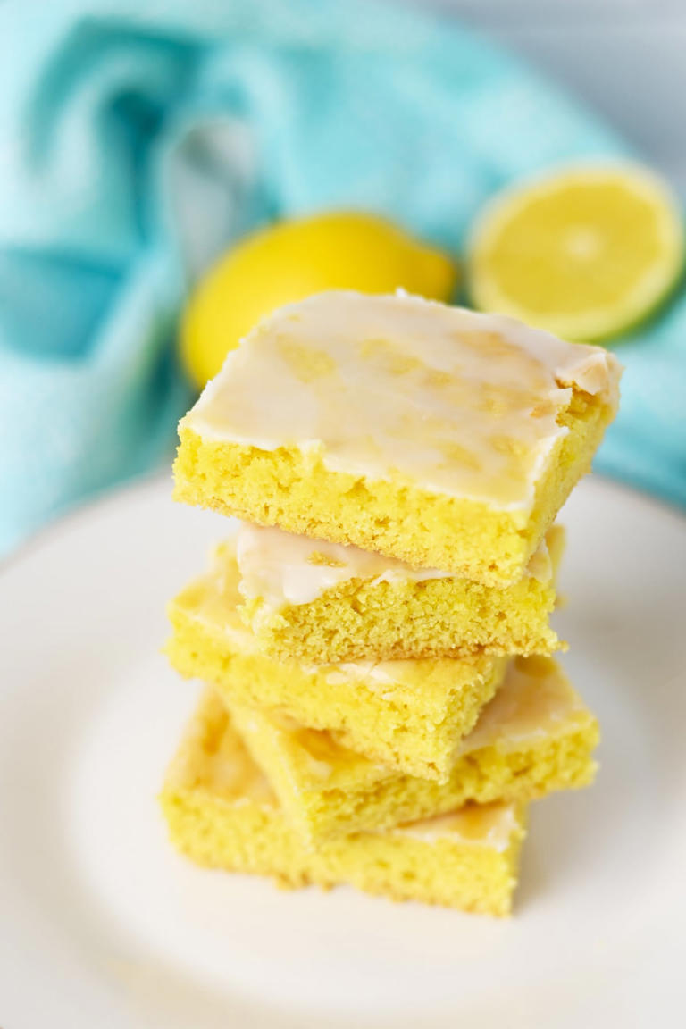 Easy Lemon Bars With Cake Mix