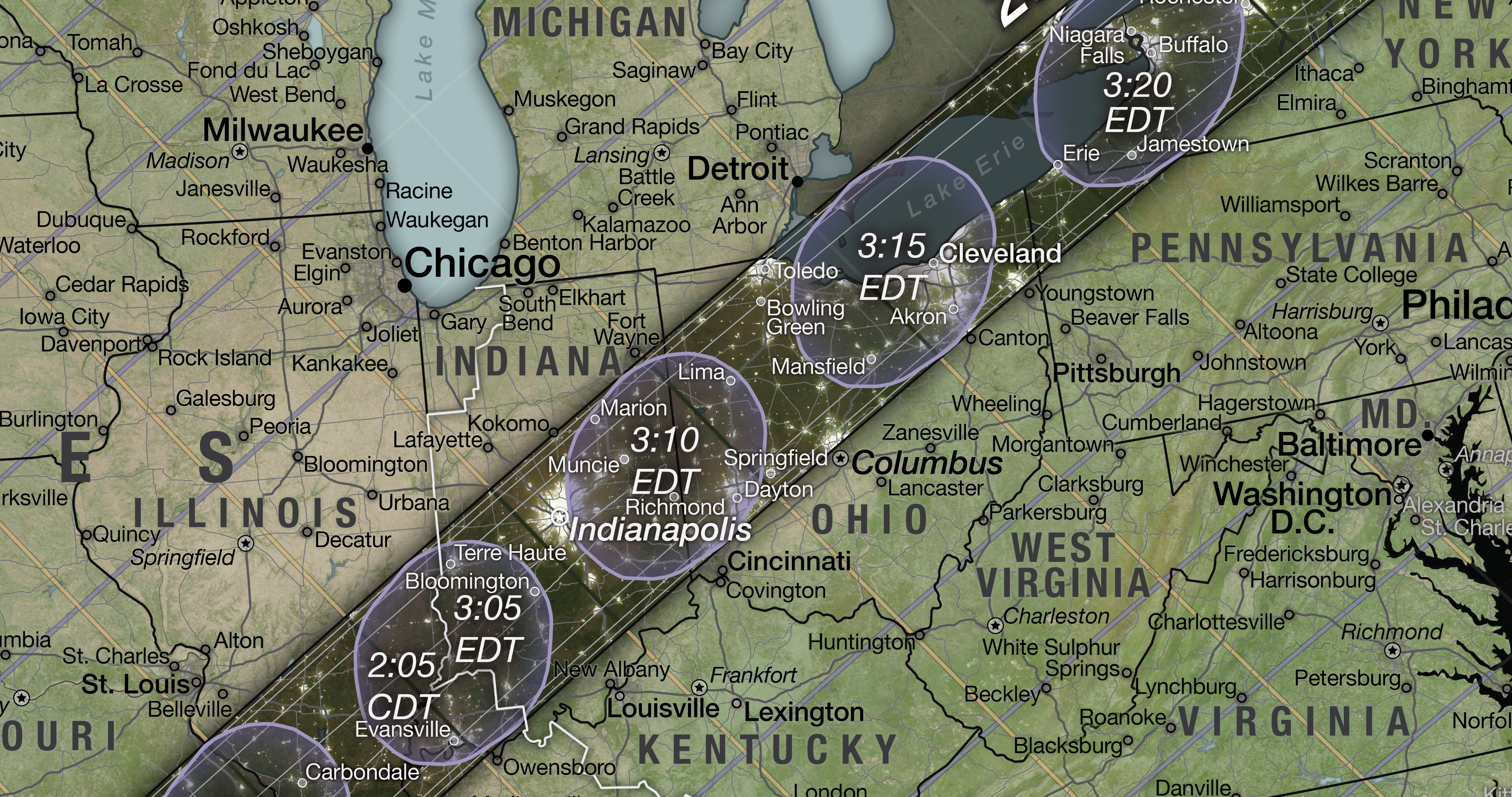 Path Of 2024 Solar Eclipse In Ohio Eleen Harriot   AA1a1z8I.img