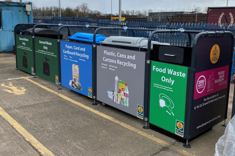 More onstreet bin hubs planned in Glasgow as pilot scheme expanded