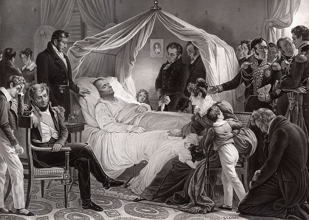 <p>When Napoleon died on May 5, 1821, on St. Helena, it was concluded that his cause of death had been stomach cancer. Strangely, Napoleon's body remained unnaturally well-preserved, something that occurs when someone has arsenic poisoning. An experiment was conducted in 1961, in which researchers tested Napoleon's hair, which demonstrated a high level of arsenic. </p> <p>An even more in-depth study was performed in 2008 that showed Napoleon had high levels of arsenic in his body throughout his entire life. So, it's assumed that he had been constantly exposed to lead-based paint and other toxic substances at the time, that might have hastened his death but didn't kill him. </p>