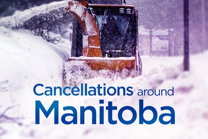 school and other cancellations around manitoba thursday morning