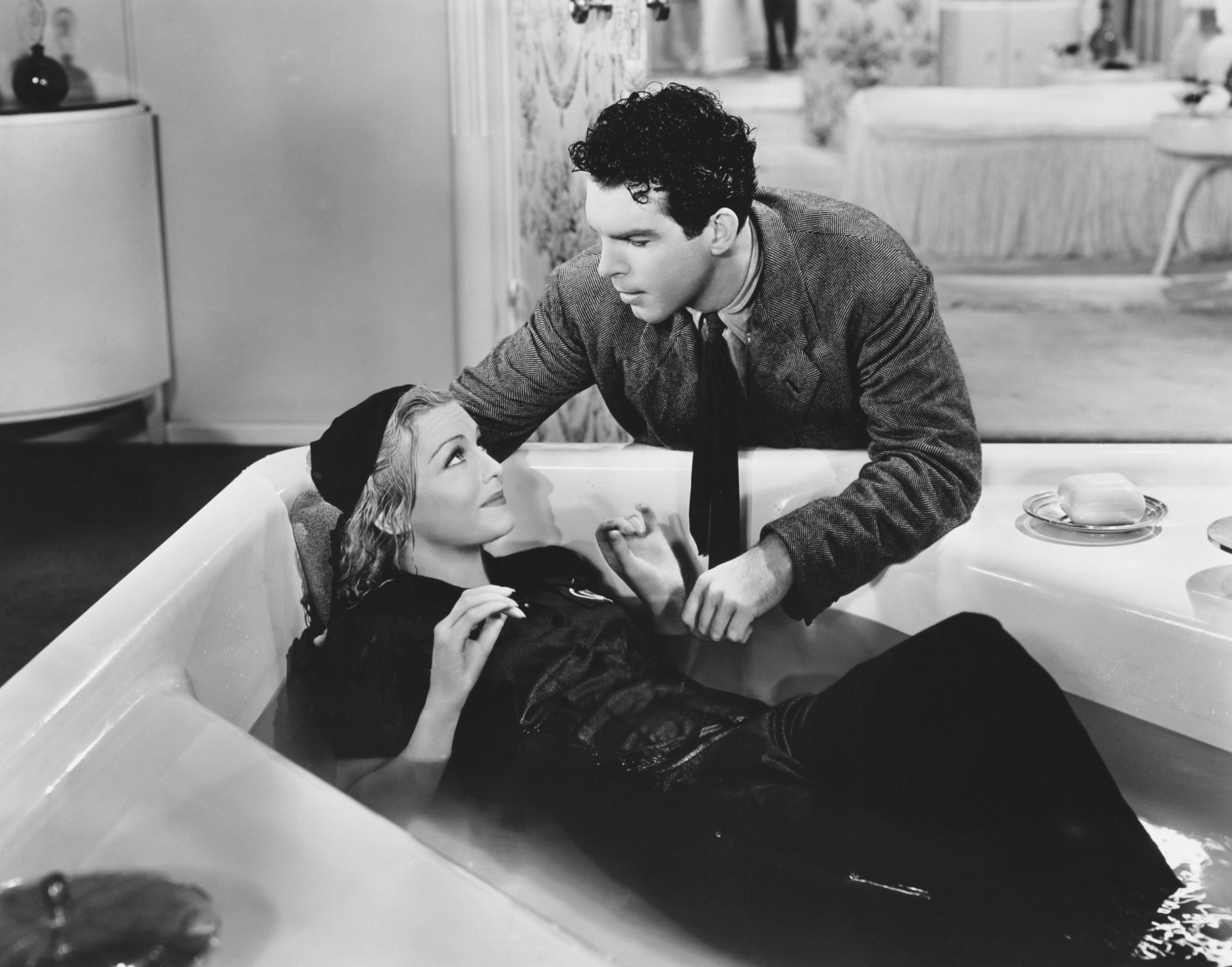 <p>Madeleine Carroll as Christopher West and Fred MacMurray as Chick O'Bannon engage in some bathtub antics in the romantic comedy 'Cafe Society.' Historically a popular name for boys, Christopher debuted as a girl's name in 1938 after Orson Welles named one of his daughters as such.</p><p><a href="https://www.msn.com/en-us/community/channel/vid-7xx8mnucu55yw63we9va2gwr7uihbxwc68fxqp25x6tg4ftibpra?cvid=94631541bc0f4f89bfd59158d696ad7e">Follow us and access great exclusive content every day</a></p>