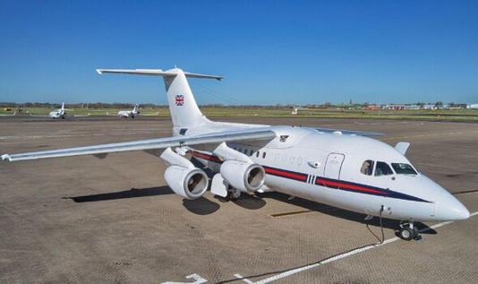 Last year, the RAF retired the Bae146 four-engined transport aircraft
