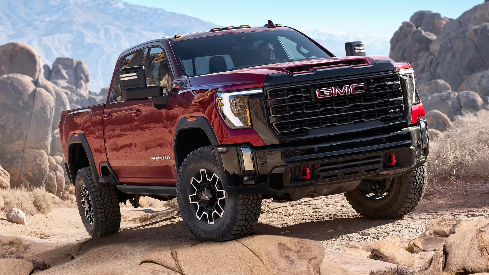 2024 GMC Sierra HD AT4X Debuts with 1.5inch Lift, Hardcore AEV Edition