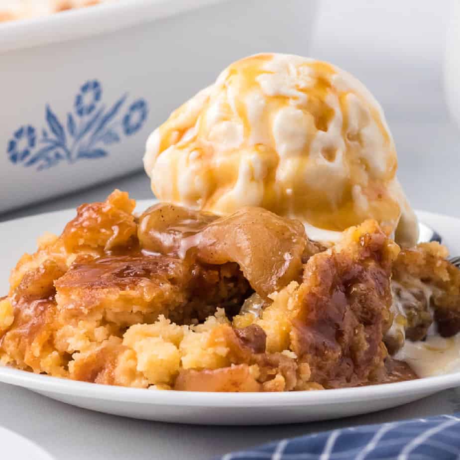 Caramel Apple Dump Cake