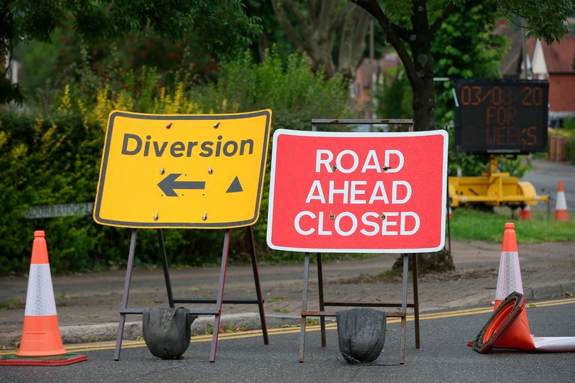 A Full List Of All Of The Road Closures And Roadworks Across The North ...