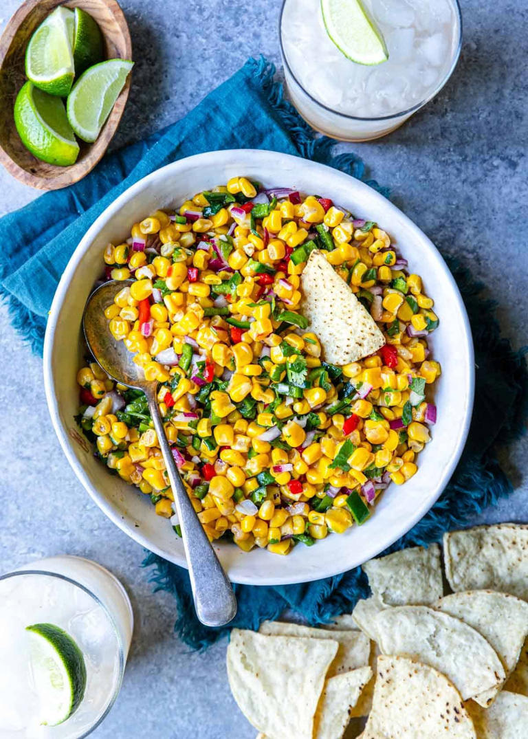 Corn Salsa; Better Than Chipotle