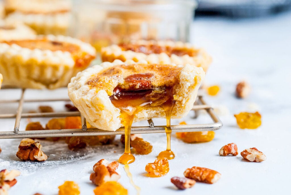 <p>Indulge in a Canadian classic with homemade butter tarts. With a sweet, vanilla-scented filling and flaky pastry shell filled with nuts and raisins, this recipe is sure to satisfy your sweet tooth.<br><strong>Get the Recipe: </strong><strong><a href="https://xoxobella.com/canadian-butter-tarts/?utm_source=msn&utm_medium=page&utm_campaign=msn" rel="noreferrer noopener follow">Butter Tarts</a></strong></p>
