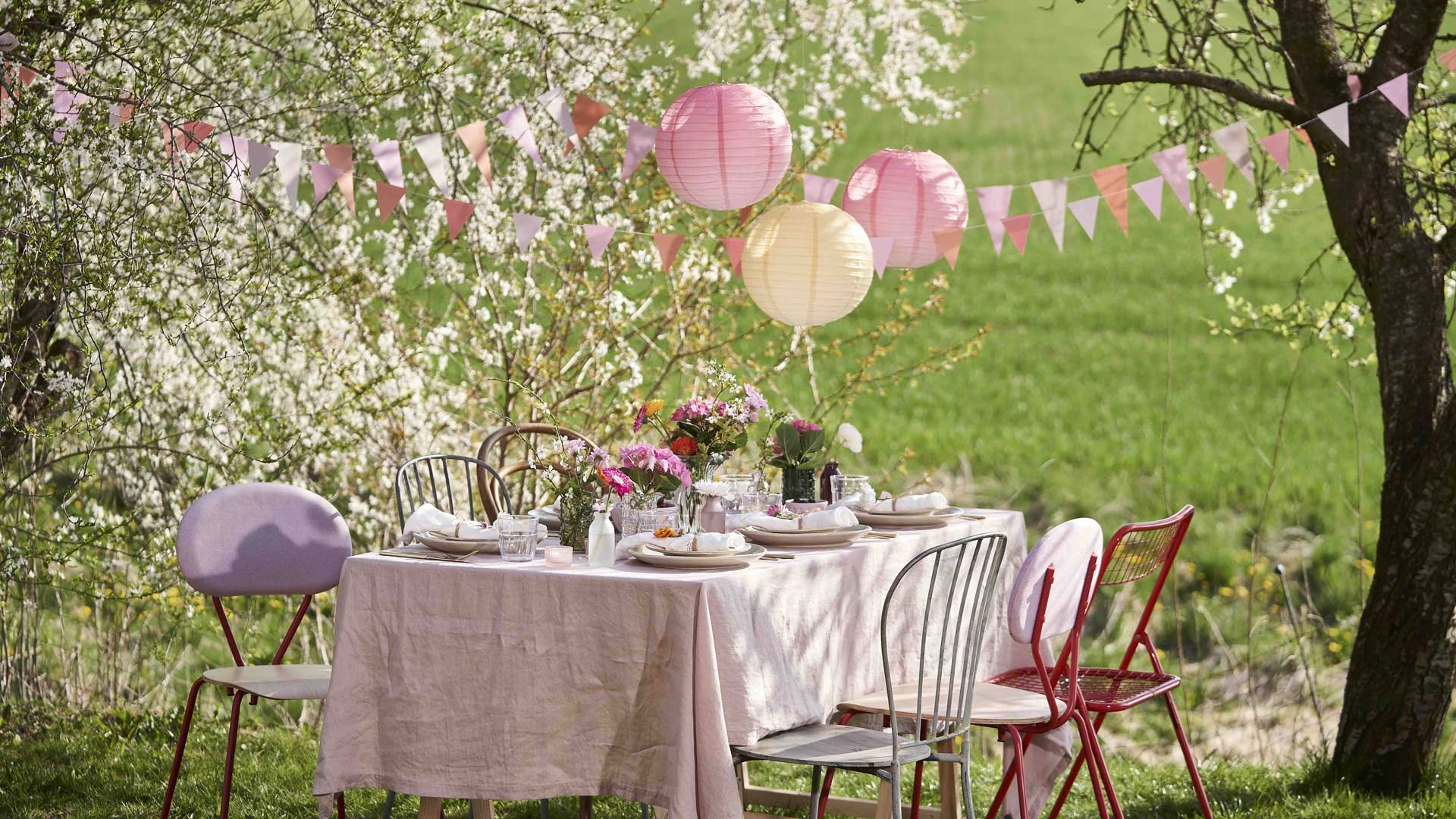 <p>                     <strong>Whether throwing a family gathering, graduation party, birthday celebration, or a simple summer soiree, the right garden party ideas can elevate outdoor spaces and backyards into an impressive party setting.</strong>                   </p>                                      <p>                     From outdoor lighting and garden bar pop-ups to fabulous garden decoration ideas and tropical garden party themes, with a few easy steps, you can welcome guests into a beautifully styled space made for entertaining.                    </p>                                      <p>                     If you're entertaining regularly, or want to invest in your outdoor space, think about drawing on some of the hottest garden trends and include some of the more permanent outdoor living room ideas in your backyard, like ambient lighting or a stylish fire pit. For one-off parties, sophisticated table styling and subtle decorations can really help to transform your space in a flash. Whatever the occasion, see our inspiring garden party ideas to inspire how you style your next social gathering.                    </p>                                      <p>                     <em>BY TAMARA KELLY. CONTRIBUTIONS FROM AMY HUNT</em>                   </p>