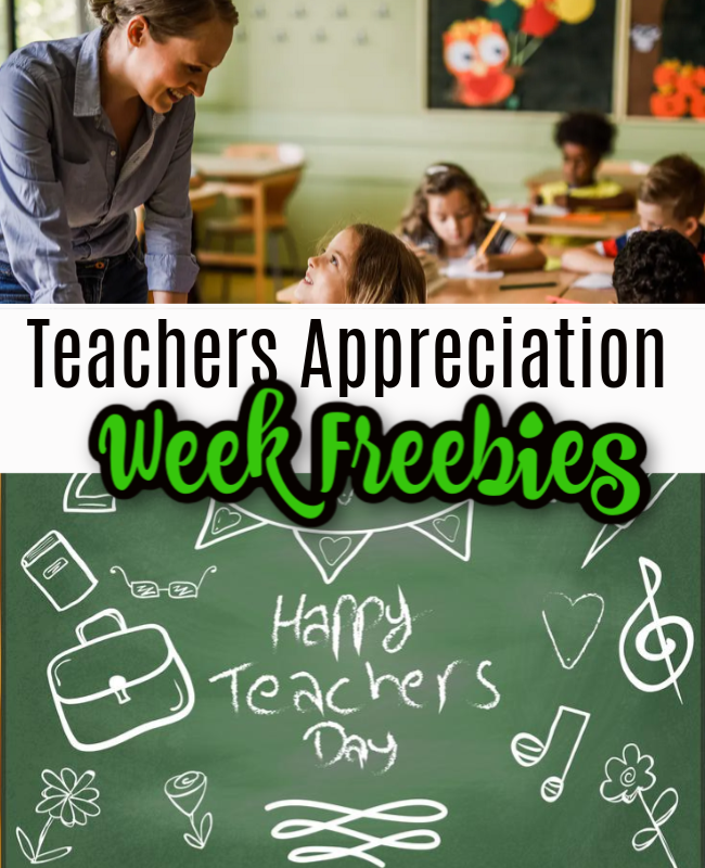 Teacher Appreciation Week Freebies and Offers 2024!