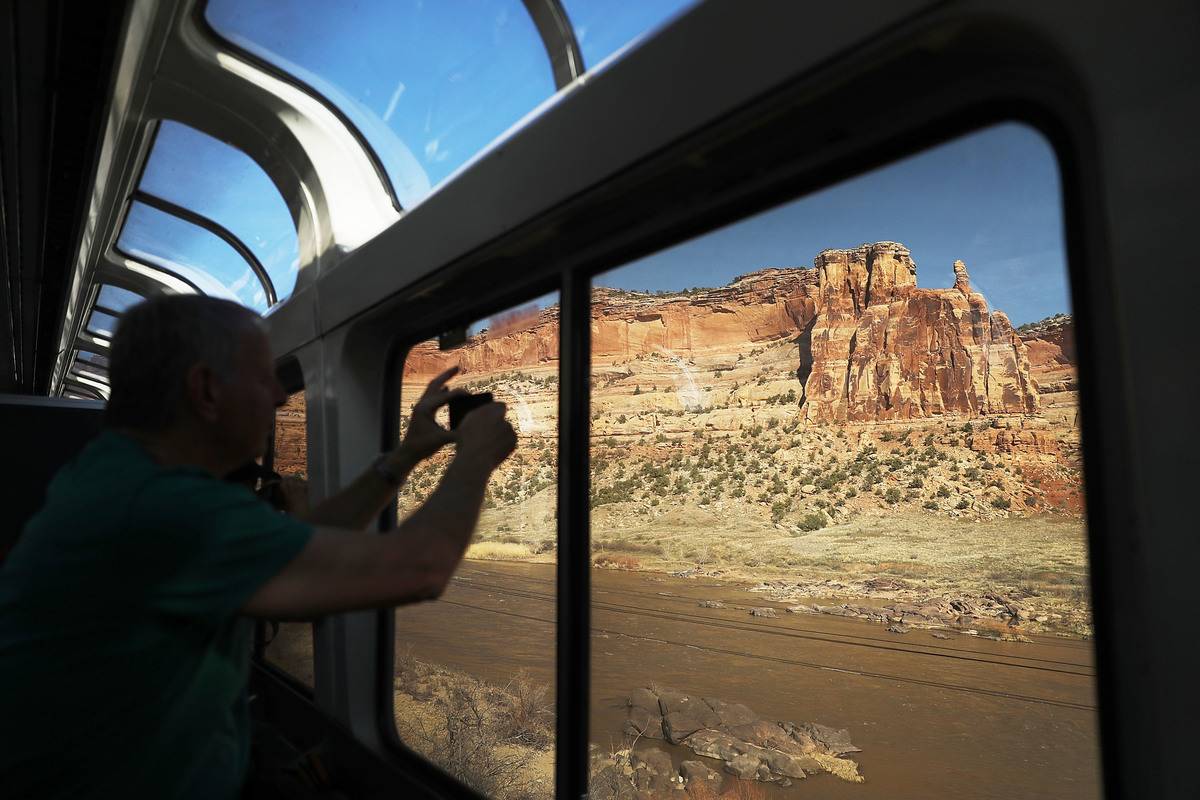 <p>Do you want to see abandoned mining towns from the 1840s Gold Rush? If you buy a ticket for the <i>California Zephyr</i>, you can see all the notable ghost towns from Chicago to Denver to San Francisco. On this train, you can witness seven states' worth of history in under two hours.</p> <p>The <i>California Zephyr</i> offers four-day packages where you can catch the train leaving from different stations. The cars offer several service rooms, roomy seats, and awe-inspiring views. You can't catch a better view of the Rocky Mountains!</p>