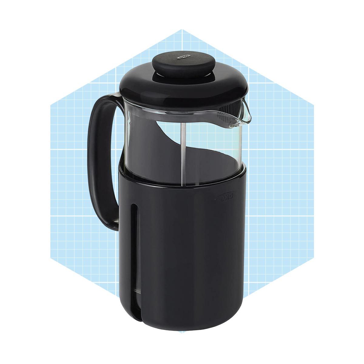 <h3>Oxo Brew Venture Travel French Press</h3> <p><span>Love a cup of freshly pressed coffee? A French press is easy to use and the <a href="https://www.amazon.com/dp/B01KTBQAKI" rel="noopener">Oxo Brew</a> is no exception. This lightweight, 8-cup French press is shatter-resistant and made from bisphenol A (BPA)-free plastic. Weighing under 1 pound and measuring in at 9.4 inches tall, this 1-liter coffee press has a user-friendly pouring spout with extra filtration to cut down on grounds in your cup. The dishwasher-safe clear carafe lets you see your coffee brew and, in a matter of minutes of adding coffee grounds and hot water, you'll be sipping your java in serenity.</span></p> <p>"<span>I bought his for my husband for a <span>camping</span> trip. He’s never used a French press before, but I assured him it was very easy to do. He took it with him and he raved about it! He said it was super easy to use and clean, and he said the flavor was good and he thanked me for it," says <a href="https://www.amazon.com/gp/customer-reviews/RU5DPYT2OZKY1/" rel="noopener">Tiffany A. Davis</a>, a verified purchaser.</span></p> <p><strong>Pros</strong></p> <ul> <li><span>Weights less than 1 pound</span></li> <li><span>Carafe is shatter-resistant</span></li> <li>Has a 1-liter capacity</li> <li>Features an easy-pour spout</li> </ul> <p><strong>Cons</strong></p> <ul> <li>Not ideal for one person</li> </ul> <p class="listicle-page__cta-button-shop"><a class="shop-btn" href="https://www.amazon.com/dp/B01KTBQAKI">Shop Now</a></p>