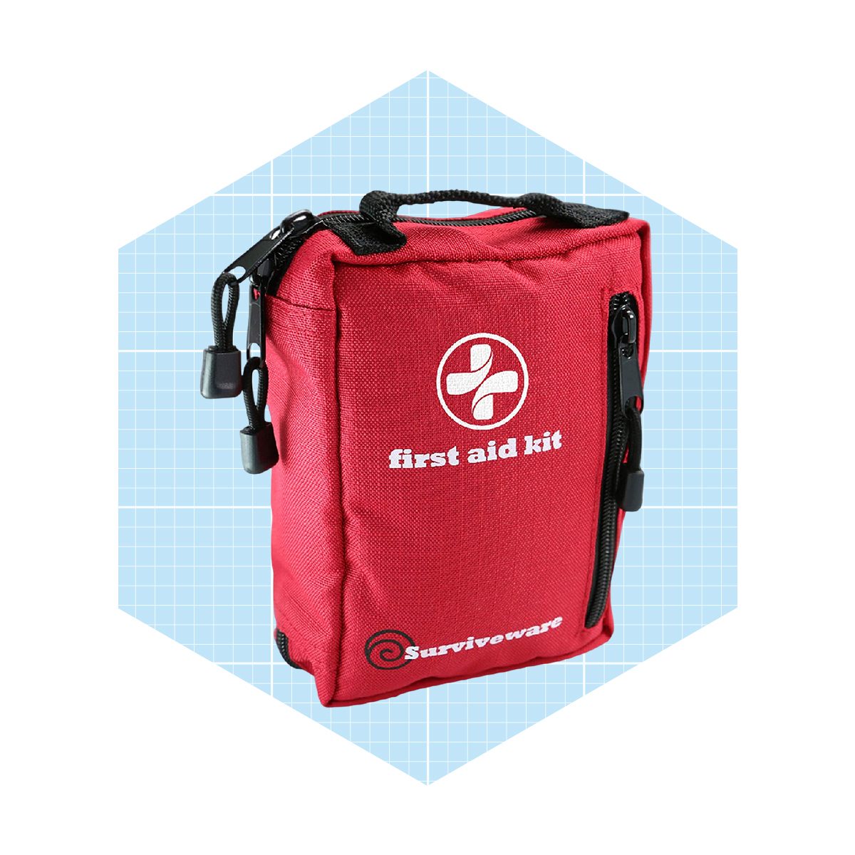 <p>Always have a first aid kit in your car in case of emergencies. The <a href="https://www.amazon.com/Surviveware-Survival-Labeled-Compartments-Outdoors/dp/B01HGSLB6K" rel="noopener noreferrer">Survivewear Comprehensive First Aid Kit</a> has over 100 medical essentials organized in labeled compartments. It includes clear instructions and diagrams to walk you through <a href="https://www.familyhandyman.com/list/summer-car-emergency-kit/" rel="noopener noreferrer">medical emergencies</a>, even if you're not a trained professional. Easily stash this lightweight and compact kit in your backpack, trunk or under the seat of a car. It's also durable, water-resistant and made of high-quality materials that can withstand harsh conditions.</p> <p class="listicle-page__cta-button-shop"><a class="shop-btn" href="https://www.amazon.com/Surviveware-Survival-Labeled-Compartments-Outdoors/dp/B01HGSLB6K">Shop Now</a></p>