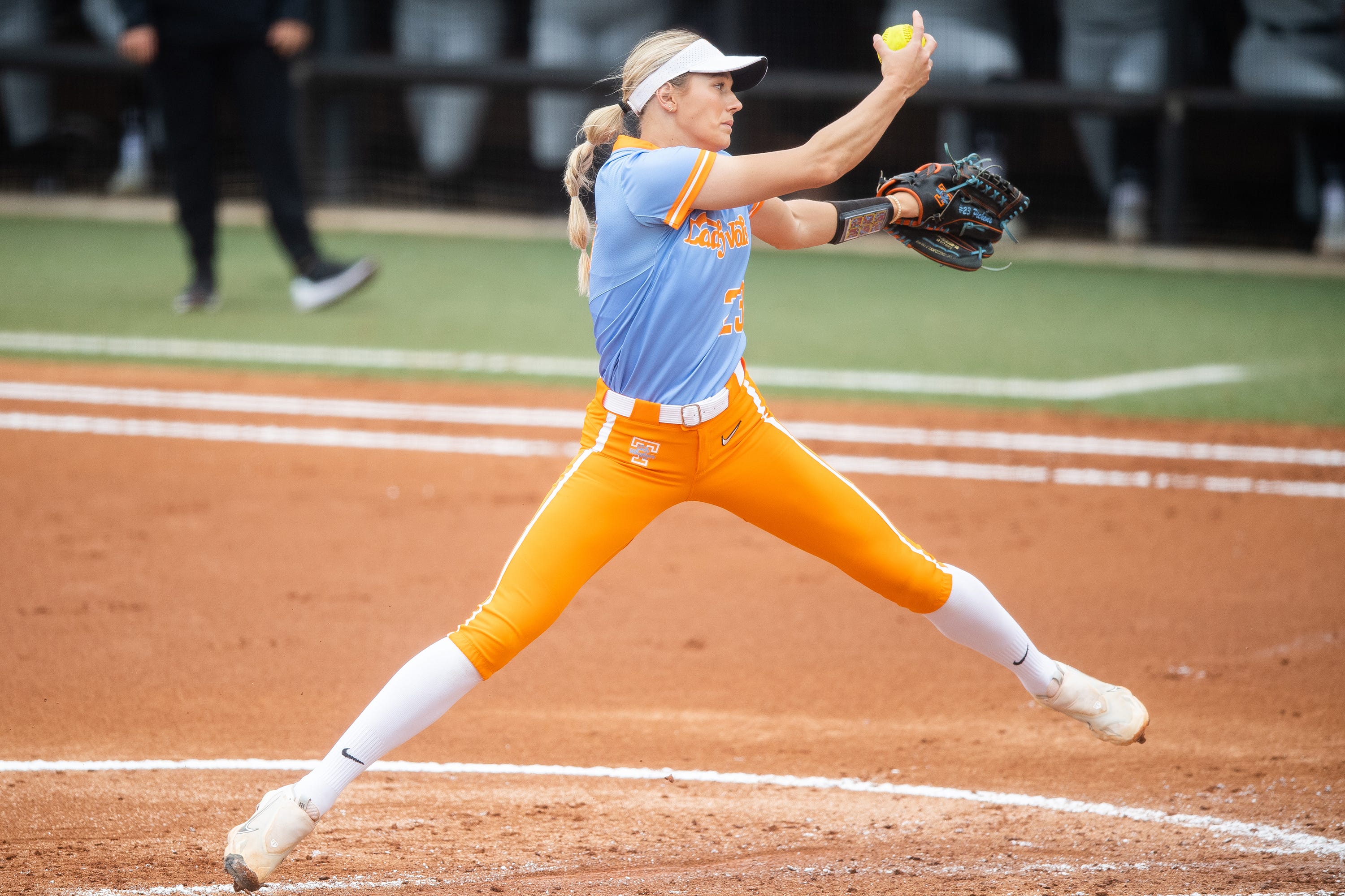 Karlyn Pickens throws second perfect game of Tennessee softball career against LMU